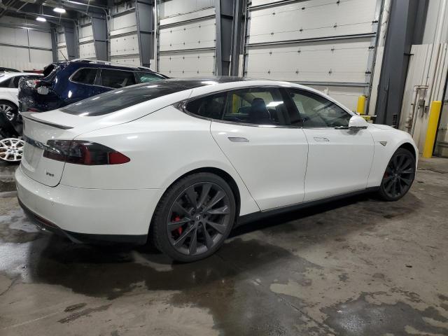 5YJSA1H16EFP35616 - 2014 TESLA MODEL S Սպիտակ լուսանկար 3