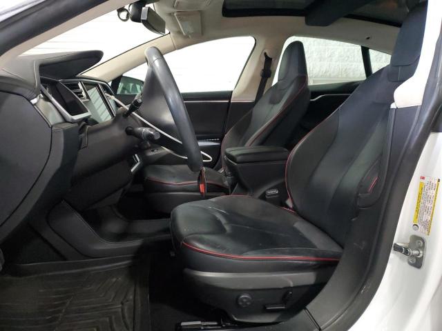 5YJSA1H16EFP35616 - 2014 TESLA MODEL S Սպիտակ լուսանկար 7