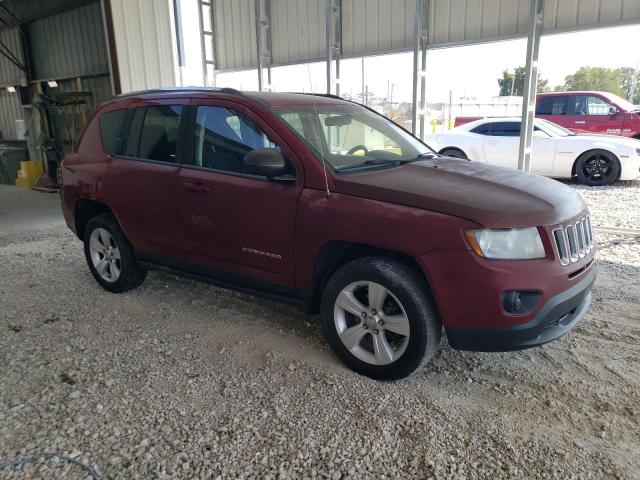 1C4NJCBB7ED504385 - 2014 JEEP COMPASS SPORT Rot Foto 4