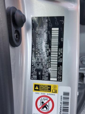 JTJBK1BA2E2461031 - 2014 LEXUS RX 350 BASE SILVER photo 13