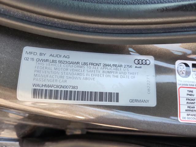 WAUHMAFC8GN007383 - 2016 AUDI A6 PRESTIGE 灰色 照片 13