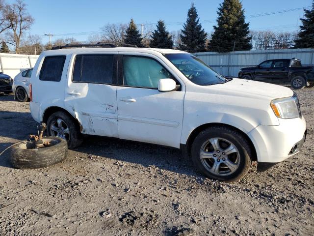 5FNYF4H40EB028809 - 2014 HONDA PILOT EX WHITE photo 4