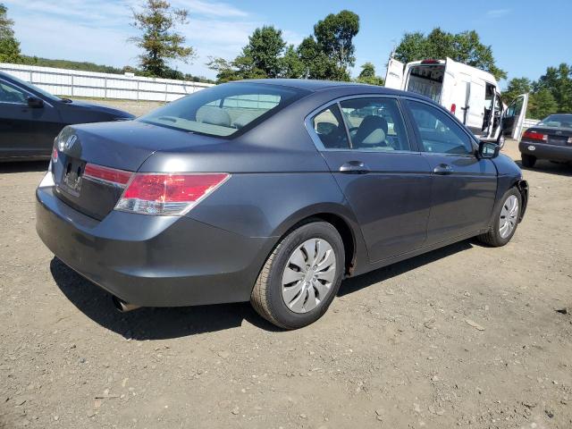 1HGCP2F38BA081933 - 2011 HONDA ACCORD LX GRAY photo 3