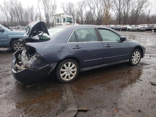 1HGCM664X7A049484 - 2007 HONDA ACCORD SE BLUE photo 3