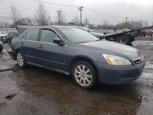 1HGCM664X7A049484 - 2007 HONDA ACCORD SE BLUE photo 4