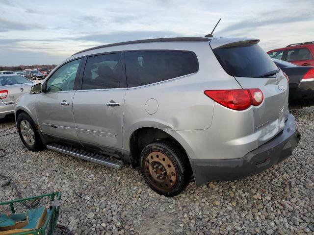 1GNER23DX9S100380 - 2009 CHEVROLET TRAVERSE LT SILVER photo 2