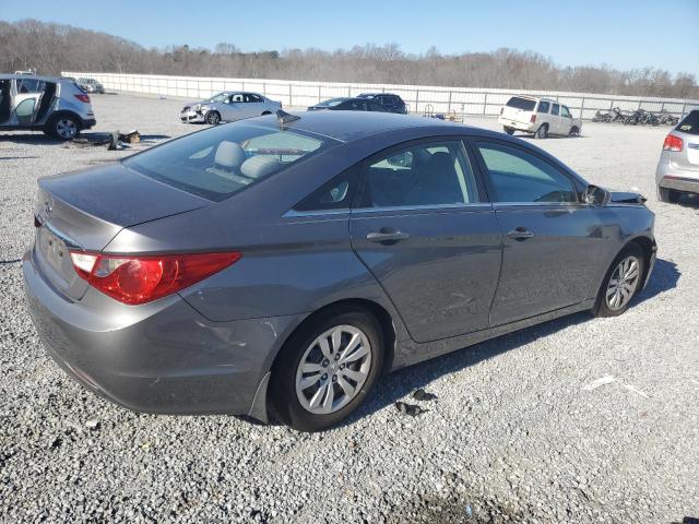 5NPEB4AC0BH041606 - 2011 HYUNDAI SONATA GLS GRAY photo 3