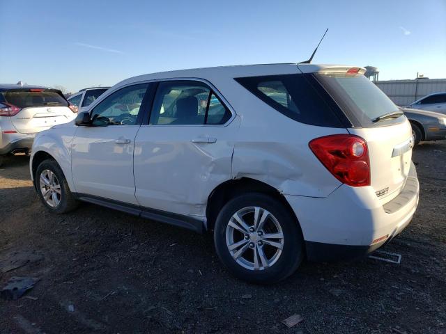 1GNALBEK7DZ113860 - 2013 CHEVROLET EQUINOX LS WHITE photo 2