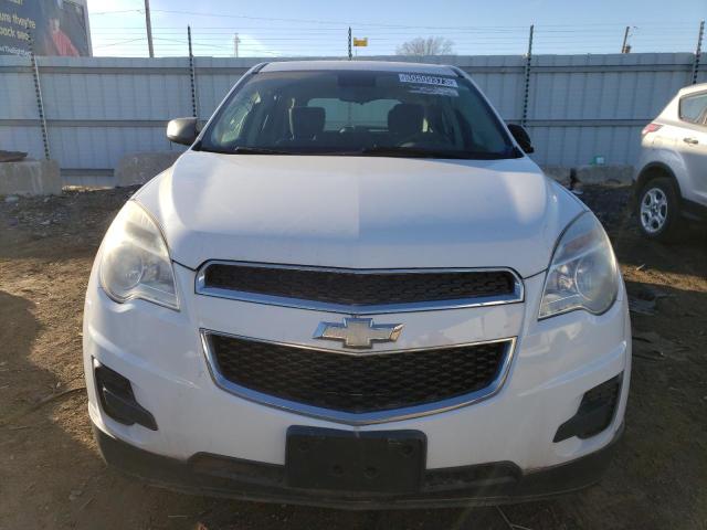 1GNALBEK7DZ113860 - 2013 CHEVROLET EQUINOX LS WHITE photo 5