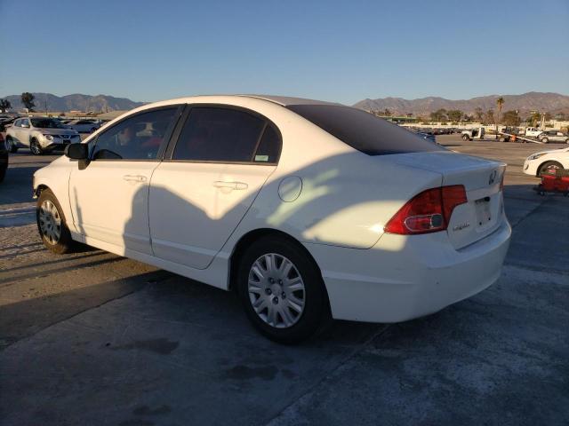 1HGFA46507L000267 - 2007 HONDA CIVIC GX WHITE photo 2