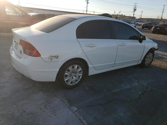 1HGFA46507L000267 - 2007 HONDA CIVIC GX WHITE photo 3