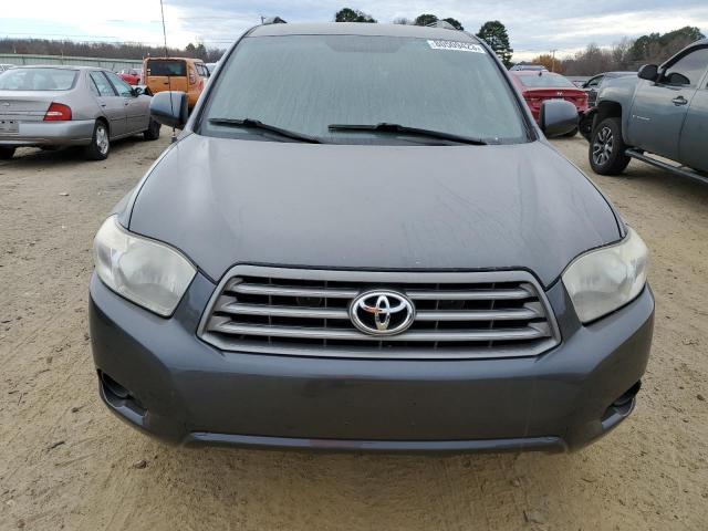 5TDZA3EH3AS004806 - 2010 TOYOTA HIGHLANDER GRAY photo 5