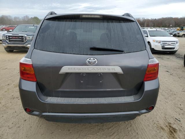 5TDZA3EH3AS004806 - 2010 TOYOTA HIGHLANDER GRAY photo 6