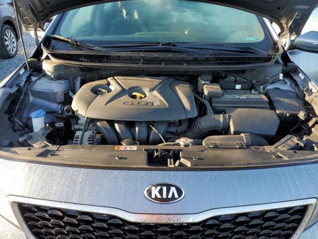 3KPFN4A8XHE092793 - 2017 KIA FORTE EX GRAY photo 11