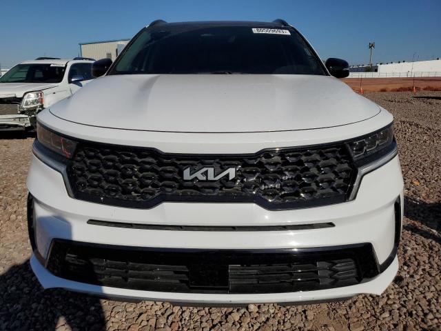 5XYRK4LF5NG122542 - 2022 KIA SORENTO SX WHITE photo 5