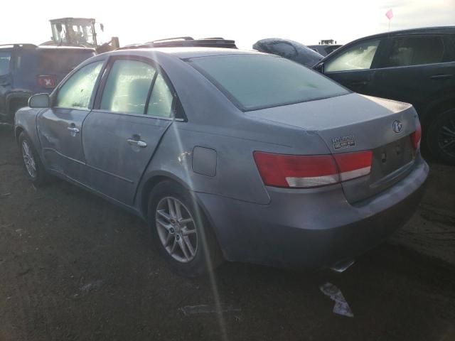 5NPEU46F36H046673 - 2006 HYUNDAI SONATA GLS SILVER photo 2