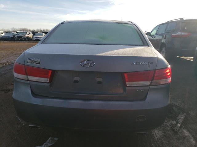 5NPEU46F36H046673 - 2006 HYUNDAI SONATA GLS SILVER photo 6