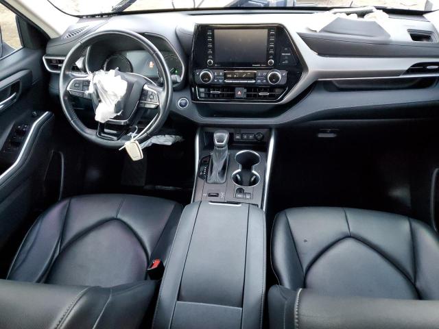 5TDGZRAH1MS037946 - 2021 TOYOTA HIGHLANDER XLE 银色 照片 8