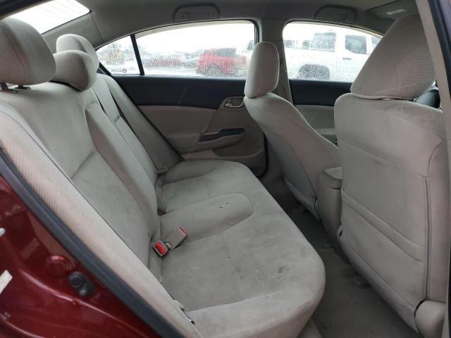 2HGFB2F53CH609300 - 2012 HOND CIVIC LX BURGUNDY photo 10