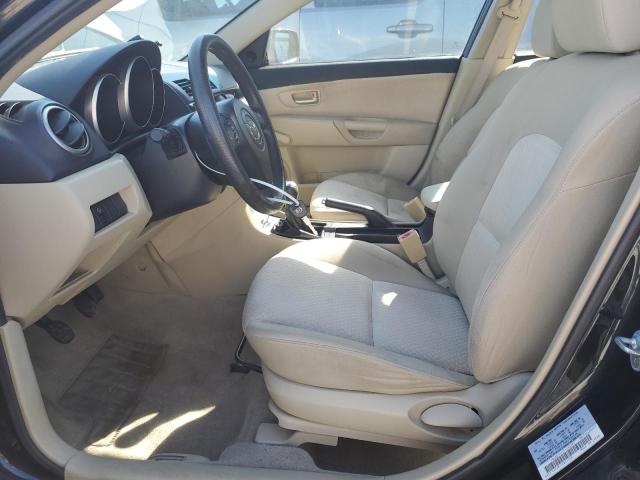 JM1BK12F451233892 - 2005 MAZDA 3 I BLACK photo 7