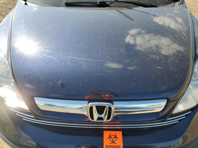 5J6RE48799L066182 - 2009 HONDA CR-V EXL BLUE photo 12