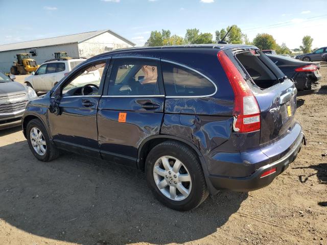 5J6RE48799L066182 - 2009 HONDA CR-V EXL BLUE photo 2