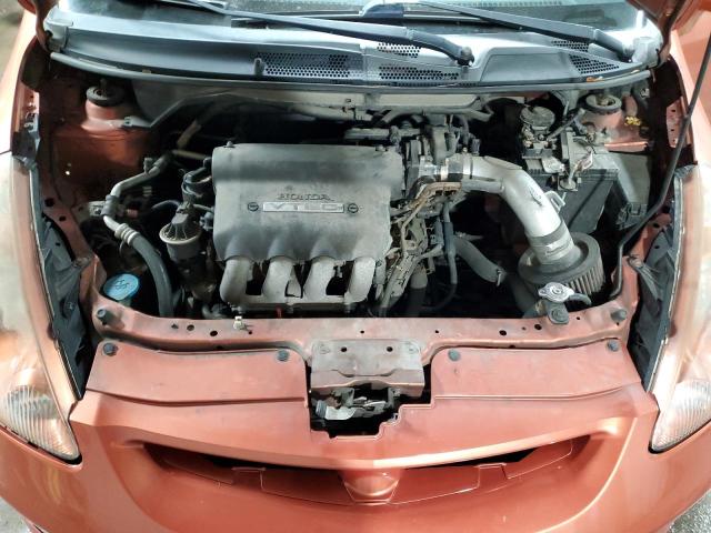 JHMGD38627S008000 - 2007 HONDA FIT S ORANGE photo 11