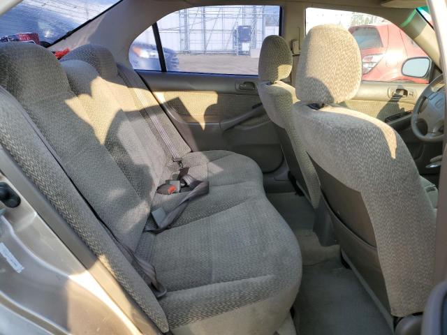 2HGEJ6680YH913529 - 2000 HONDA CIVIC EX GOLD photo 10