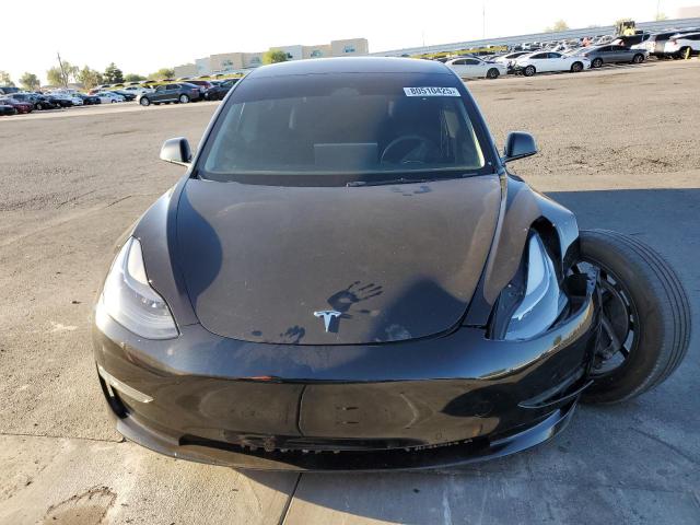 5YJ3E1EA6NF357178 - 2022 TESLA MODEL 3 BLACK photo 5