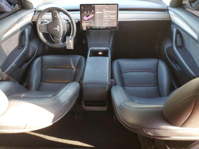 5YJ3E1EA6NF357178 - 2022 TESLA MODEL 3 BLACK photo 8