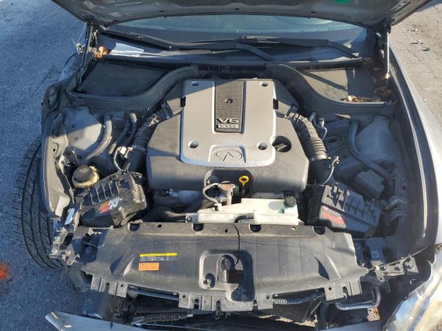 JN1CV6APXCM625423 - 2012 INFINITI G37 BASE GRAY photo 11