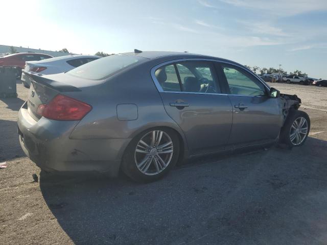 JN1CV6APXCM625423 - 2012 INFINITI G37 BASE GRAY photo 3