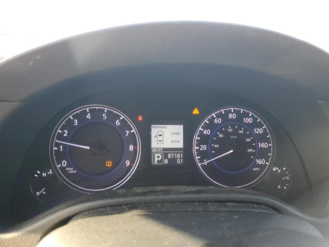 JN1CV6APXCM625423 - 2012 INFINITI G37 BASE GRAY photo 9