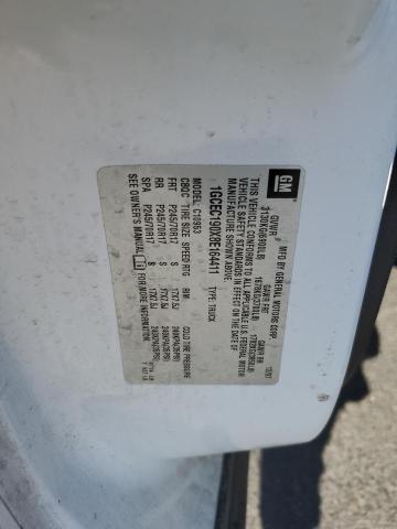 1GCEC190X8E164411 - 2008 CHEVROLET SILVERADO C1500 WHITE photo 12