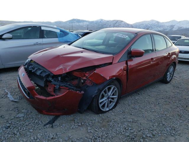 1FADP3F29JL240810 - 2018 FORD FOCUS SE RED photo 1