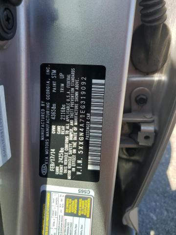 5XXGN4A71EG319092 - 2014 KIA OPTIMA EX Boz foto 12