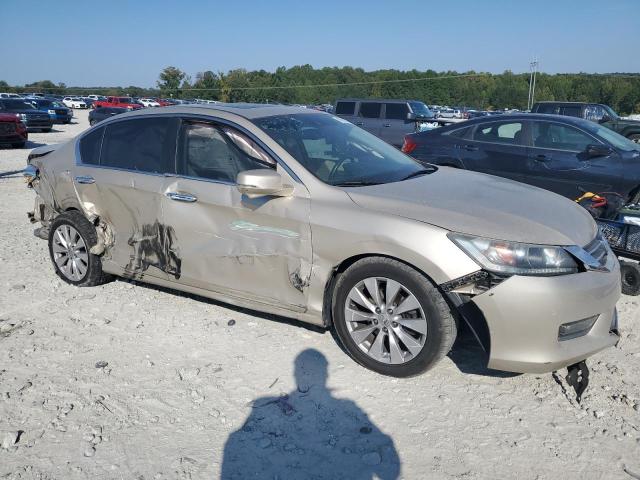 1HGCR2F82EA131722 - 2014 HONDA ACCORD EXL BEIGE photo 4