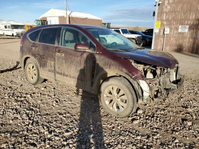 5J6RM4H58EL074494 - 2014 HONDA CR-V EX BURGUNDY photo 4