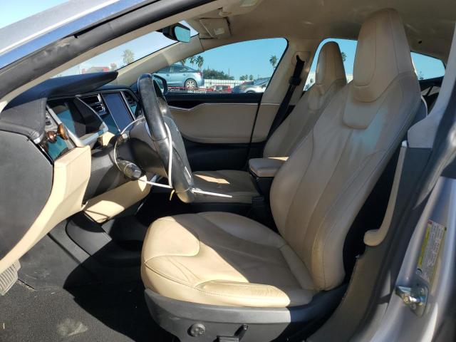 5YJSA1CG5DFP03704 - 2013 TESLA MODEL S SILVER photo 7