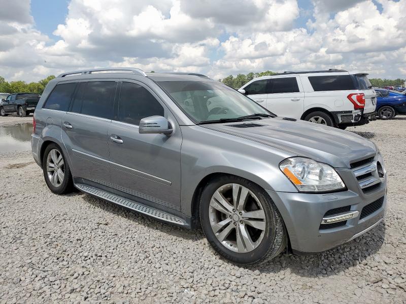 4JGBF7BE5BA742590 - 2011 MERCEDES-BENZ GL 450 4MATIC GRAY photo 4