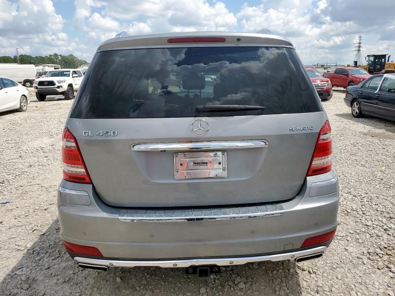 4JGBF7BE5BA742590 - 2011 MERCEDES-BENZ GL 450 4MATIC GRAY photo 6