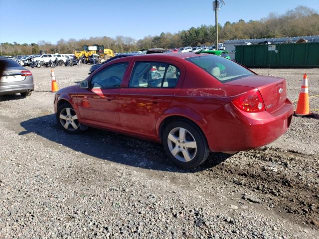 1G1AD5F54A7160439 - 2010 CHEVROLET COBALT 1LT RED photo 2