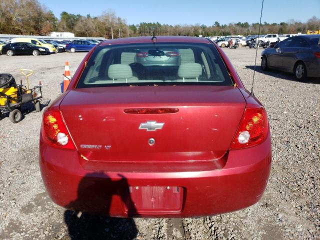 1G1AD5F54A7160439 - 2010 CHEVROLET COBALT 1LT RED photo 6