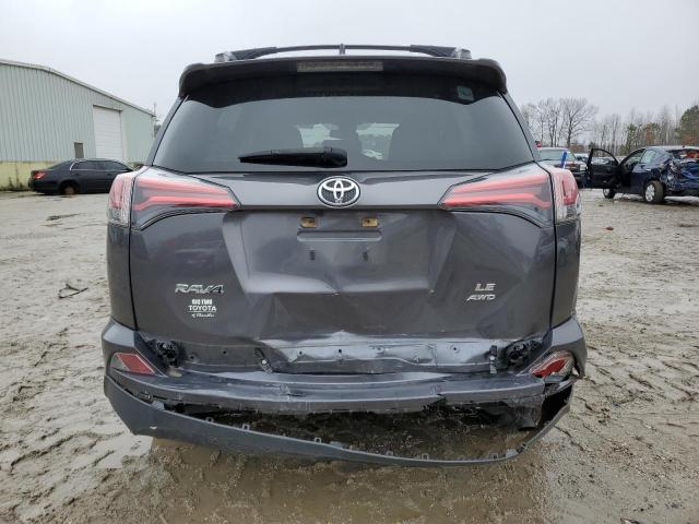 JTMBFREV1HJ127796 - 2017 TOYOTA RAV4 LE GRAY photo 6