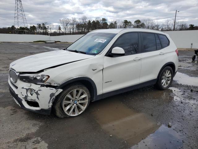 5UXWX9C58G0D72134 - 2016 BMW X3 XDRIVE28I WHITE photo 1