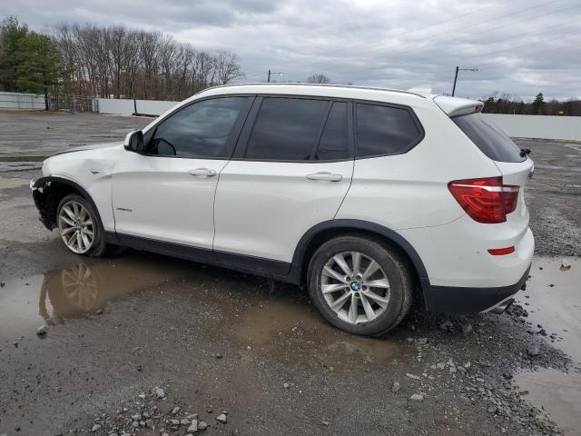 5UXWX9C58G0D72134 - 2016 BMW X3 XDRIVE28I WHITE photo 2