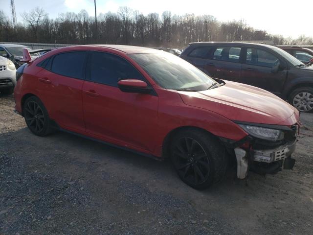 SHHFK7G44HU226592 - 2017 HONDA CIVIC SPORT 红色 照片 4