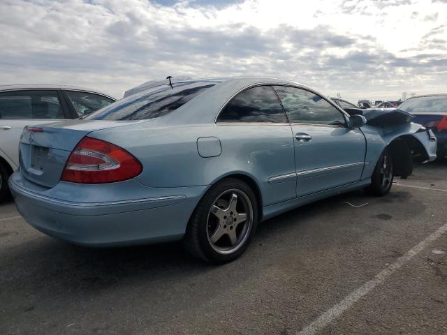 WDBTJ65J03F050489 - 2003 MERCEDES-BENZ CLK 320C BLUE photo 3