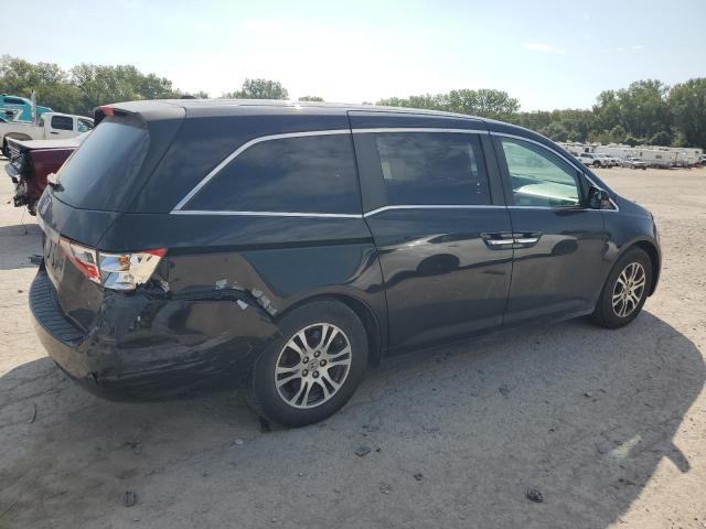5FNRL5H69CB026574 - 2012 HONDA ODYSSEY EXL BLACK photo 3