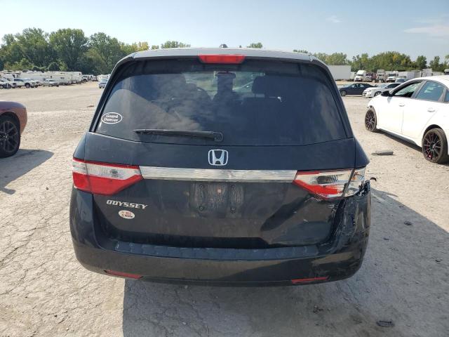 5FNRL5H69CB026574 - 2012 HONDA ODYSSEY EXL BLACK photo 6